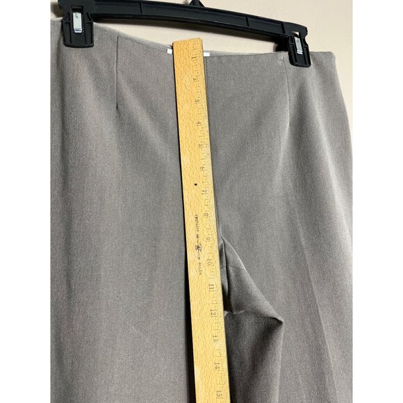 Talbots Ankle Pants Taupe Stretch Minimalist Basic Career Capsule Womens 6 - Picture 5 of 8